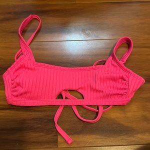 xhilaration tie bikini top
